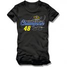 Jimmie Johnson 2009 Sprint Cup Champion Long Sleeve T-Shirt