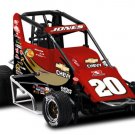 2009 LEVI JONES #20 CHEVY/BASS PRO 1/18 R&R MIDGET