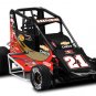2009 TRACY HINES #21 CHEVY/BASS PRO SHOPS 1/18 R&R MIDGET