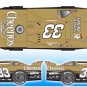 2009 CLINT BOWYER #33 CHEERIOS ELDORA DIRT LATE MODEL 1/24
