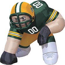 Green Bay Packers NFL Gemmy Inflatable Football Player