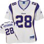 Minnesota Vikings Adrian Peterson Women's Premier White Jersey