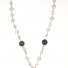 Black Agate Pendent Necklace