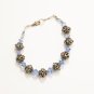 Swarovski Crsytal Bali Sterling SIlver Bracelet