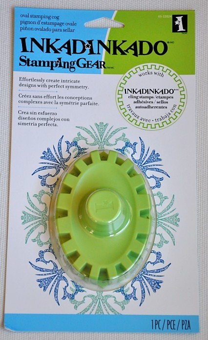 Stamping Gear Oval Cog by Inkadinkado New 