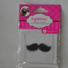 I-Press Clear Stamps - set of 3 stamps - Mustache Question Hey Man Hampton Art
