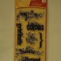 inkadinkado 98555 Harvest Expressions - 7 clear stamps - thanksgiving thankful fall gratitude