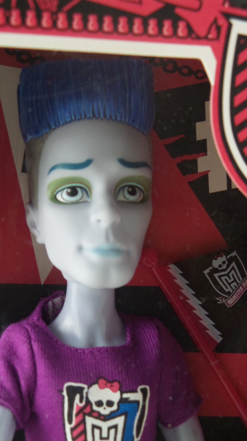Monster High Ghoul Spirit Sloman Slo Mo Mortavitch doll son of a zombie