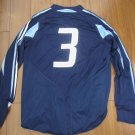 Argentina Sorin #3 LS Away Match Worn Jersey 2005-06 soccer