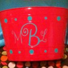 Monogram Initials Tub