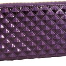Purple Quilted Diamond Wallet