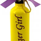 20 oz. Yellow Aluminum Sports Bottle