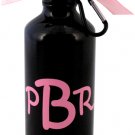 20 oz. Black Aluminum Sports Bottle