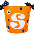 10" Orange Party Bucket