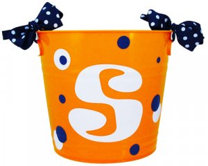 10" Orange Party Bucket