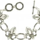 Fleur de Lis Toggle Bracelet
