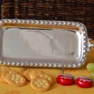 Fleur De Lis Small Rectangle Tray