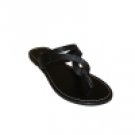 Sunny Feet Black Slip On Sandal  - Size 7.5