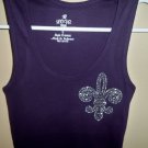 Fleur de Lis Tank Top - Size Large