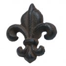 Cast Iron Fleur-de-Lis Knob