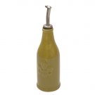 Fleur de Lis Ceramic Oil Bottle - SAGE