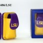 LSU MINI FLAT WALLET with CELL PHONE SLOT