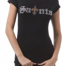 Size Small Rhinestone SAINTS Short Sleeve Tee