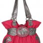 Fuschia Cross Handbag