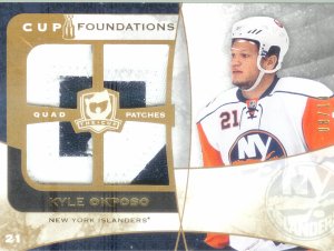 08/09 The Cup Foundations Quad Patch Kyle Okposo 08/10