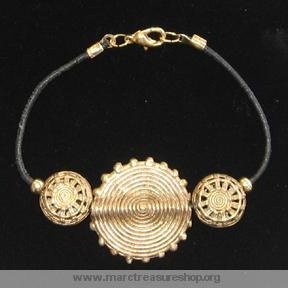 8" Two Suns & Full Moon Bracelet - Item#: TR-2NN