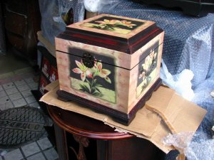 Classic wooden box