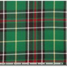 NEWFOUNDLAND provincial tartan fabric by the yard 65% polyester 35% viscose, large sett