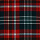 NEW BRUNSWICK provincial tartan fabric BY THE HALF-YARD, 100% wool