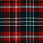 NEW BRUNSWICK provincial tartan fabric BY THE HALF-YARD, 100% wool