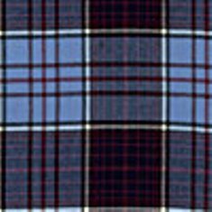 RCAF AIR FORCE tartan fabric BY THE HALF-YARD, 100% wool