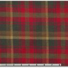 Canadian MAPLE LEAF tartan, 100% cotton homespun flannel, 60"