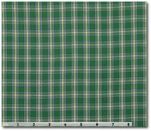 ALBERTA provincial tartan, 65% polyester / 35% cotton brushed twill shirting, small sett