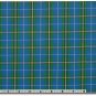 NOVA SCOTIA provincial tartan, 100% cotton poplin, small sett
