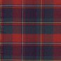 QUEBEC provincial tartan fabric by the yard, 65% polyester 35% viscose