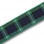 5 yds CAMPBELL TARTAN polyester ribbon, 5/8" width