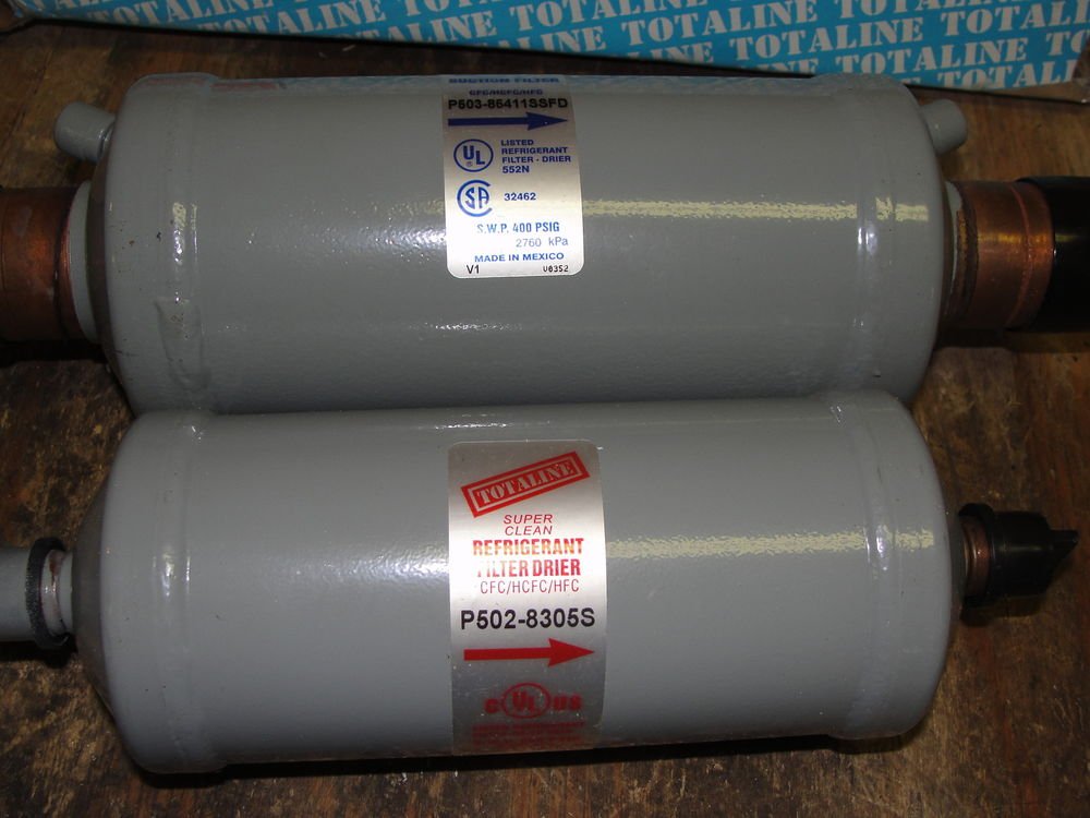 LIQUID AND SUCTION LINE FILTER DRIERS FOR LARGE COMMERCIAL UNITS