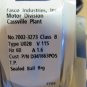 TRANE DRAFT INDUCER  BLOWER FOR GAS FURNACE PART# D341663P05 FASCO # 7002-3273