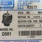 FASCO D581 UNIT BEARING  ELECTRIC MOTOR REFRIGERATION 230V 50 WATT