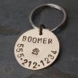 Pet Tag - Personalized Handstamped Brass ID Tag