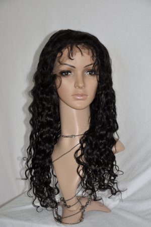 DEEP WAVE 16" FULL LACE WIG INDIAN REMY HUMAN HAIR