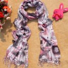 Fashion lady's long wool scarf #064