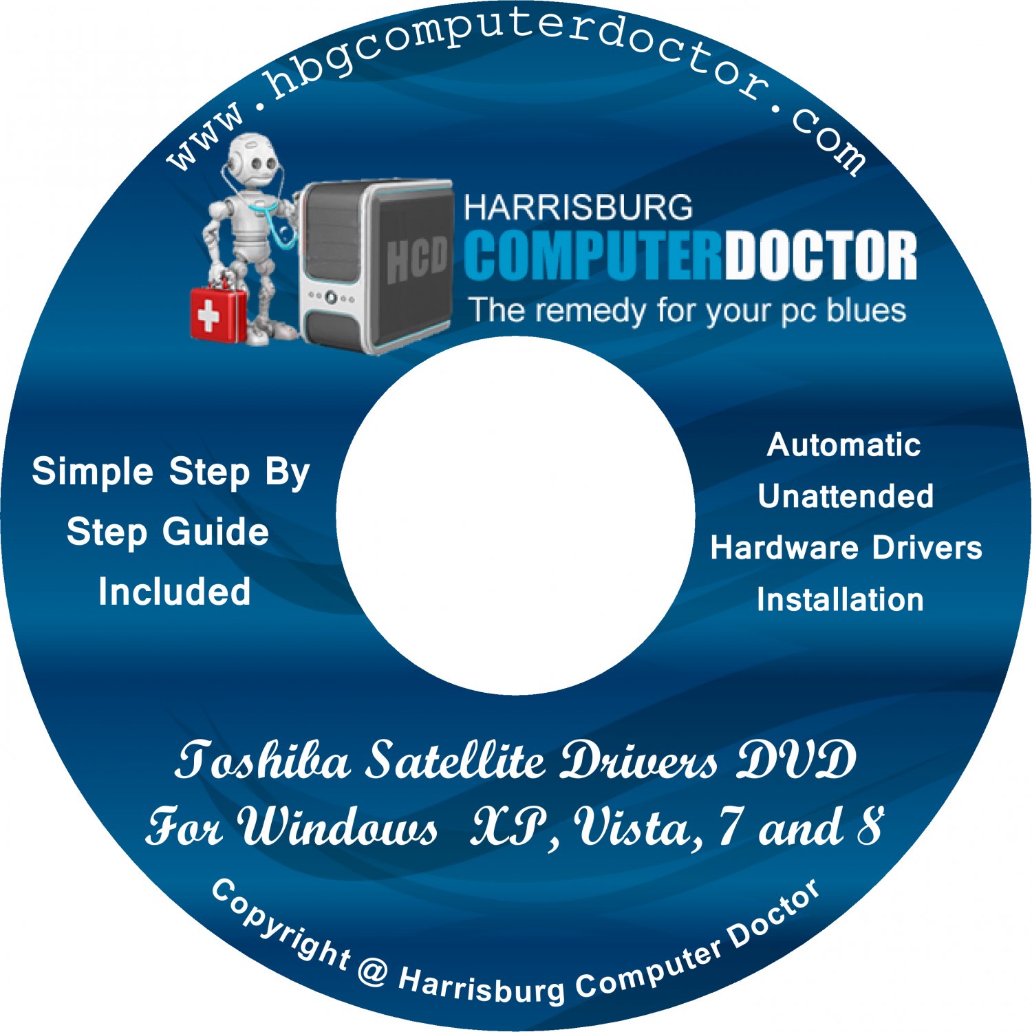 Toshiba Satellite 225CDS Drivers DVD For Windows, XP, Vista, 7 & 8