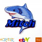 Custom Personalized Iron-on Patch - Shark Custom Personalized Iron-on Patch - Shark