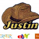 Custom Personalized Iron-on Patch - Cowboy Hat Custom Personalized Iron-on Patch - Cowboy Hat