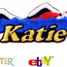 Custom Personalized Iron-on Patch - Female Swimming Custom Personalized Iron-on Patch - Female Swimming